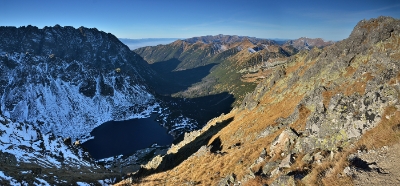 Ciemnosmreczyńska Dolina ze Szpiglasowego Wierchu